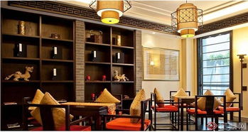 中式風格餐廳會所室內設計概念方案